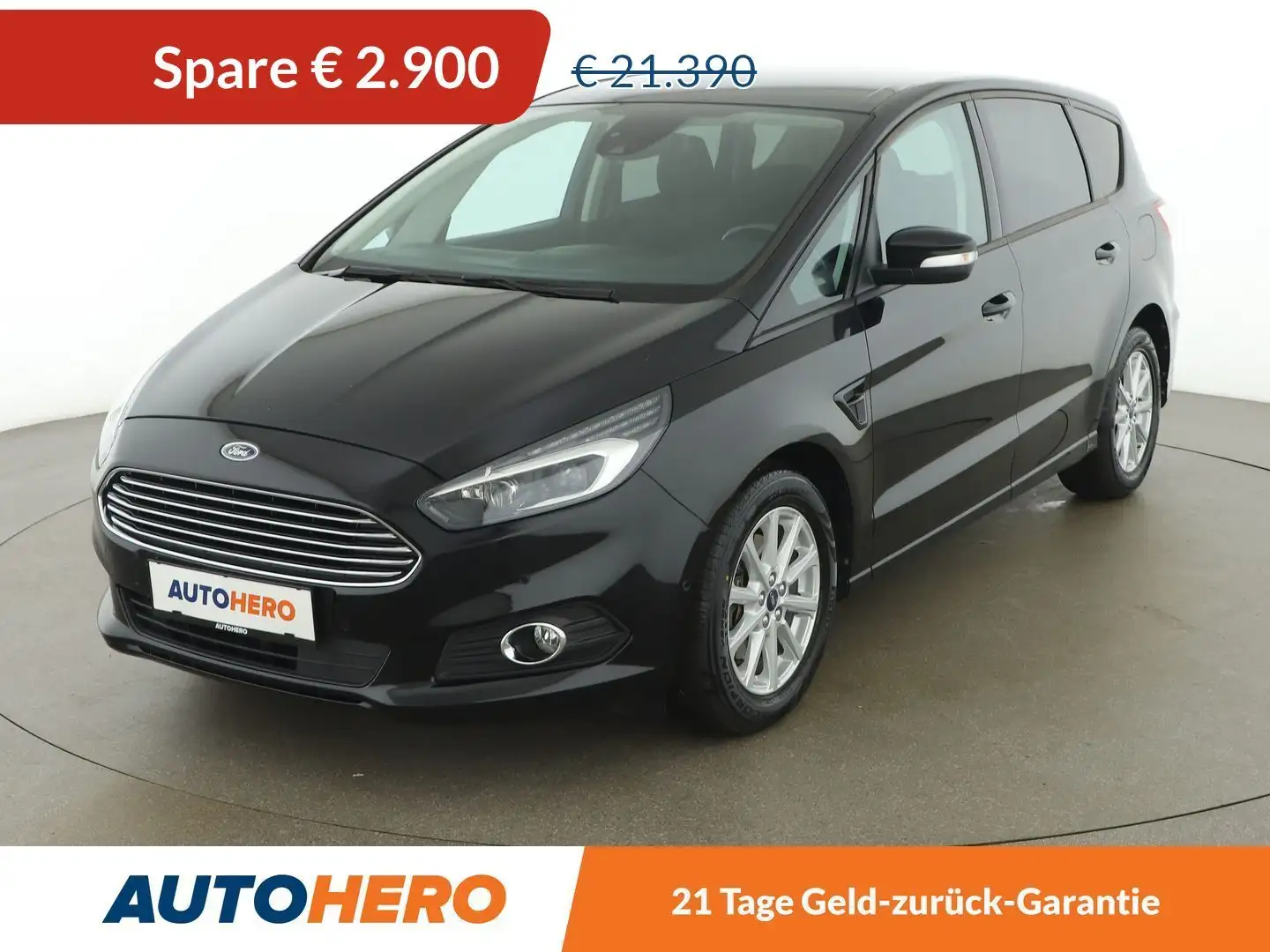Ford S-Max 2.0 TDCi EcoBlue Business *LED*NAVI*TEMPO* Schwarz - 1