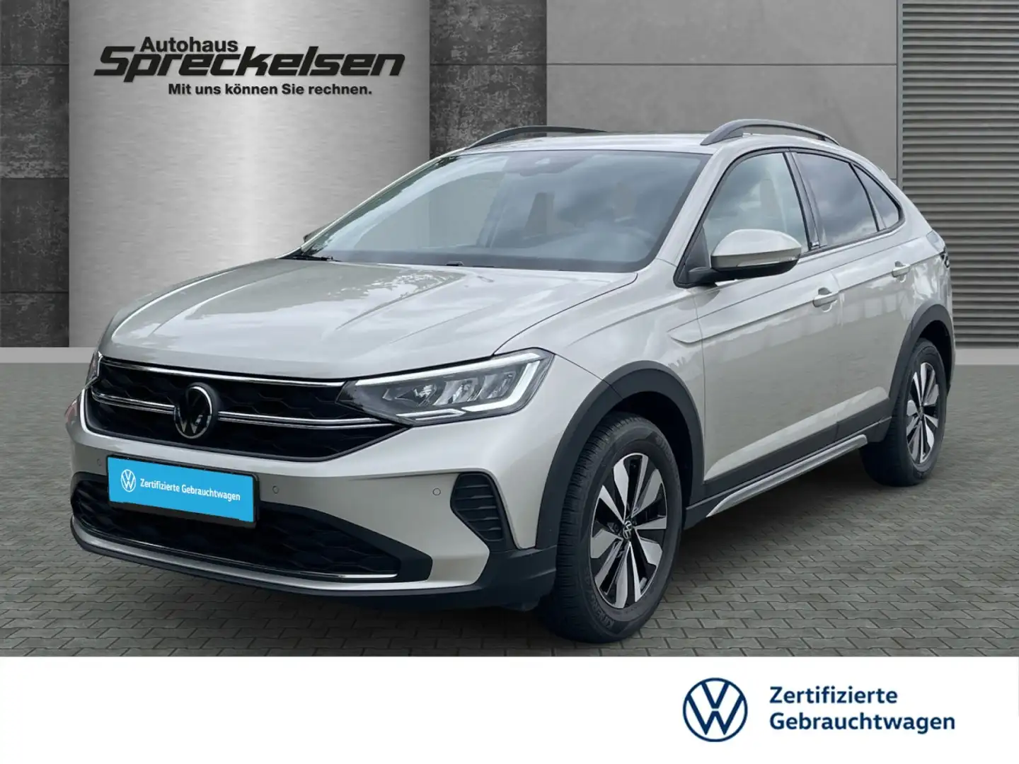 Volkswagen Taigo 1.0 TSI++AHK++LED++Tempomat++Alu++ Klima Silber - 1