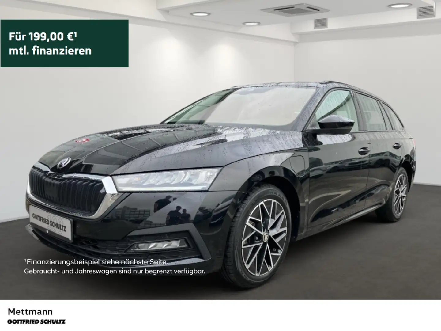 Skoda Octavia Com. 1.4 TSI iV DSG LED APP SHZ PDC LM ZV Noir - 1
