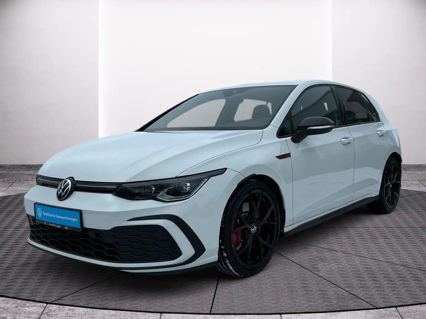Volkswagen Golf VIII 2.0 GTI Matrix AHK Stdhzg Black Style Weiß - 2