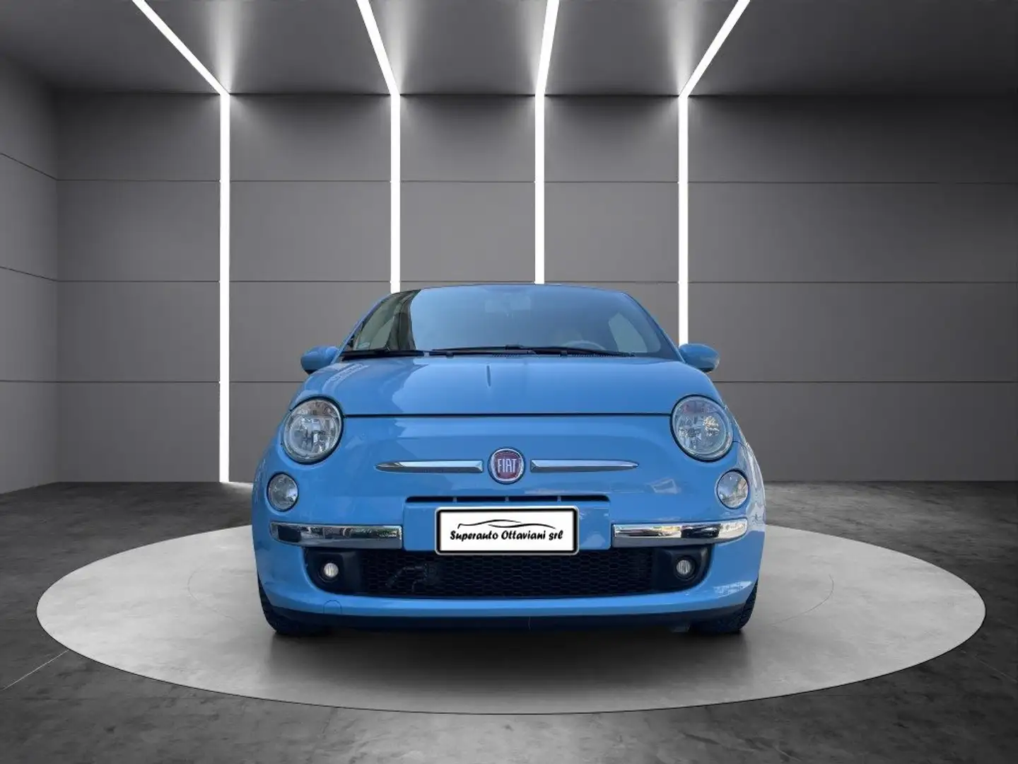 Fiat 500 0.9 TwinAir Turbo Lounge Blu/Azzurro - 2
