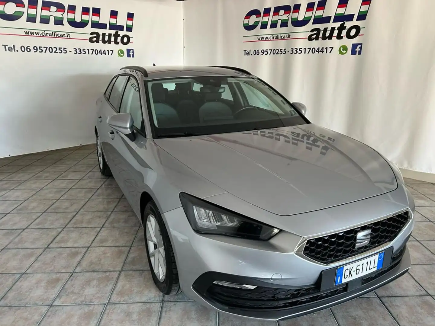 SEAT Leon Sportstourer 2.0 TDI 150 CV DSG style Argento - 2