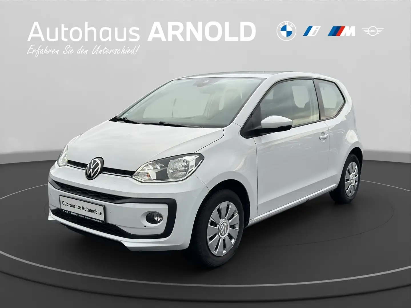 Volkswagen up! 1,0 DAB Weiß - 1