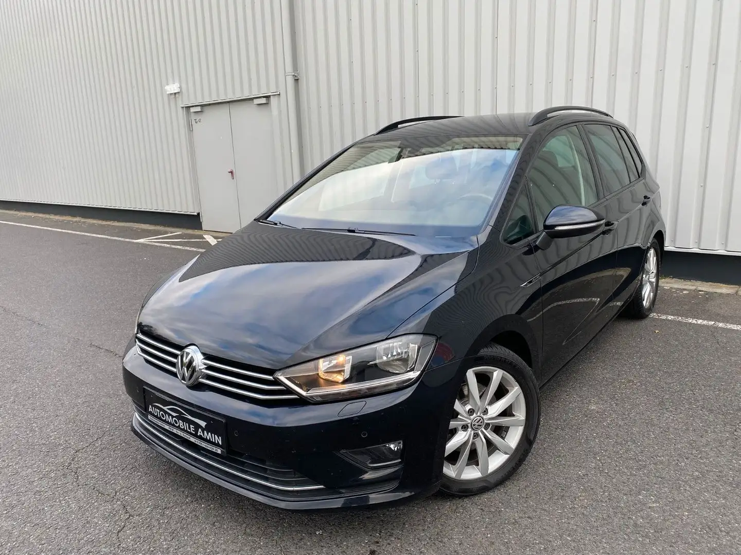 Volkswagen Golf Sportsvan 1.6 TDI Comfortline Schwarz - 1