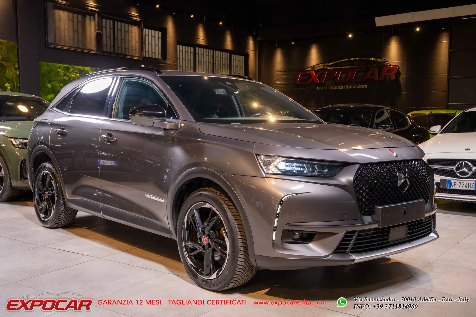 DS Automobiles DS 7 Crossback DS7 1.5 bluehdi Performance Line 130cv auto Grijs - 1