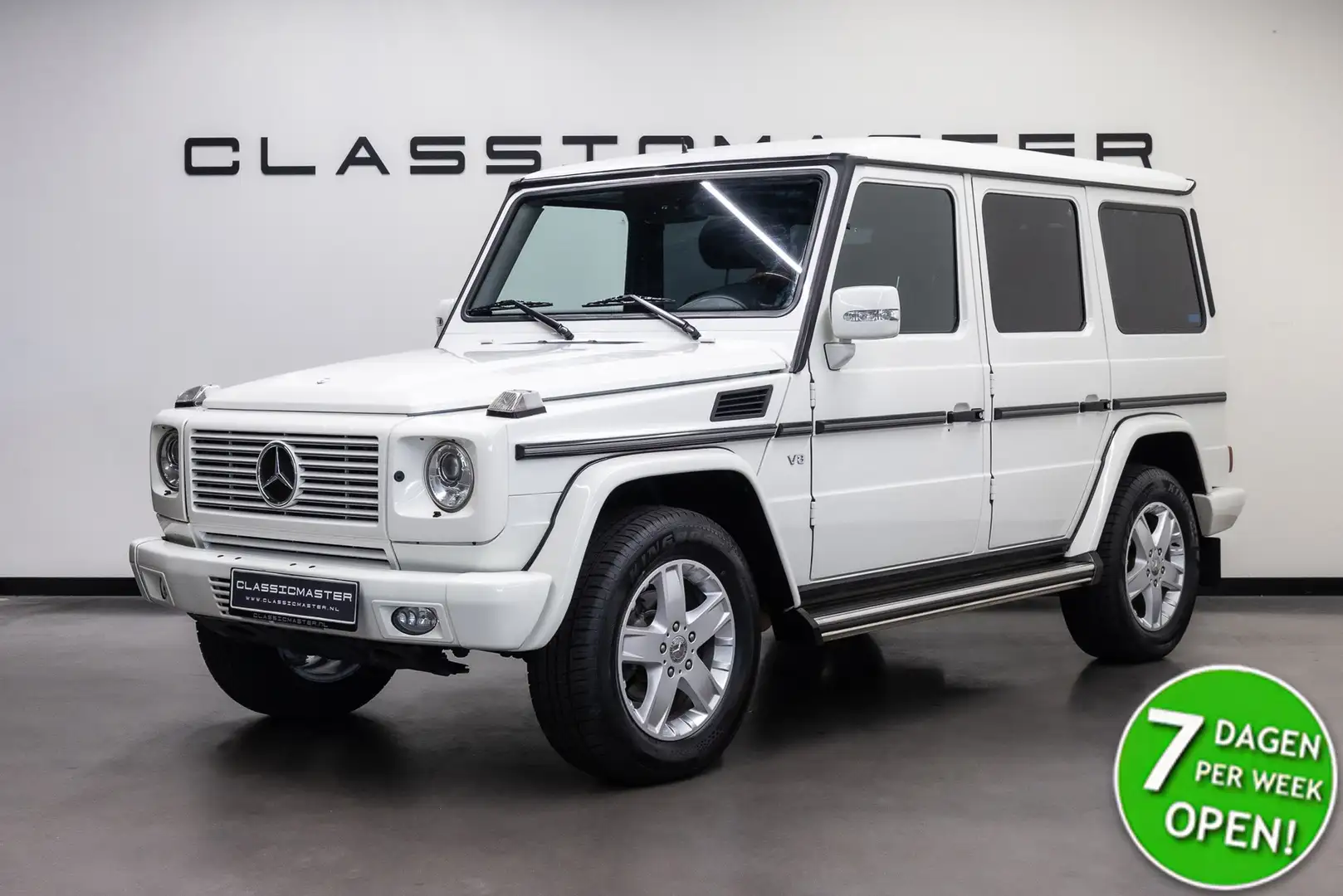 Mercedes-Benz G 500 Lang Fiscale waarde € 22.000,-  DEALER AUTO Dealer Wit - 1