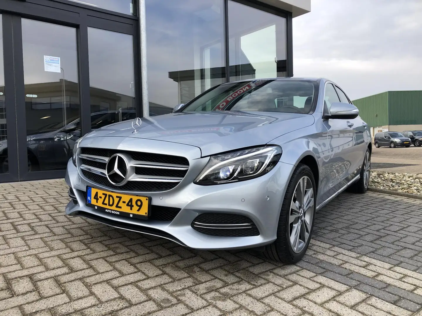 Mercedes-Benz C 180 156PK AVANTGARDE NAVI/CLIMA/LED/2XPDC/MEDIA/ AFN.T Gris - 2