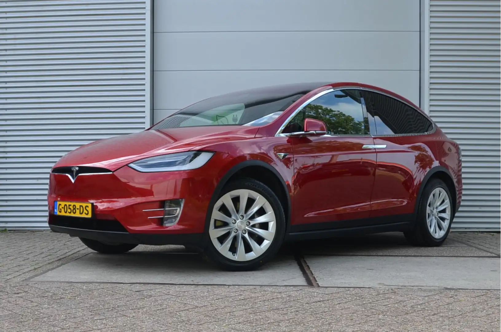 Tesla Model X 100D 7p. Enhanced AutoPilot2.5, Rijklaar prijs Червоний - 1