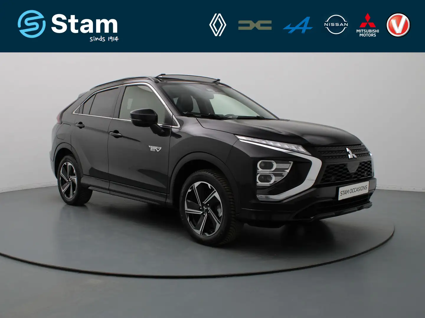 Mitsubishi Eclipse Cross 188pk PHEV Instyle Automaat Head-Up | 360° Camera Zwart - 1