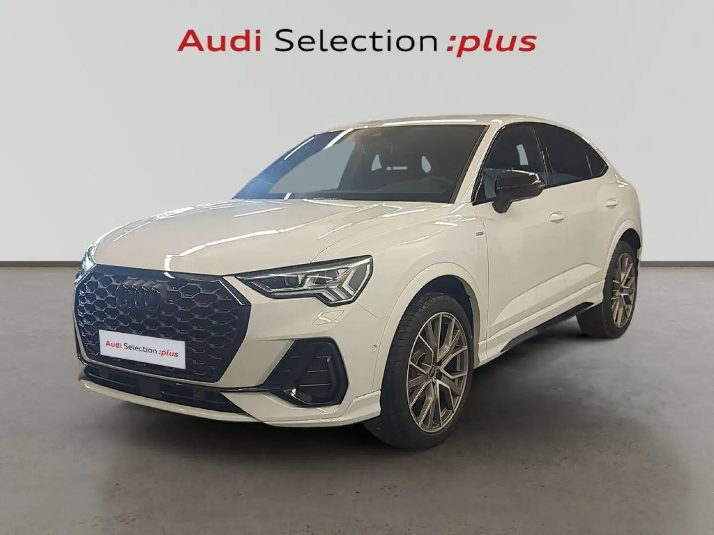 Audi Q3 Sportback 35 TDI Black line S tronic Wit - 1