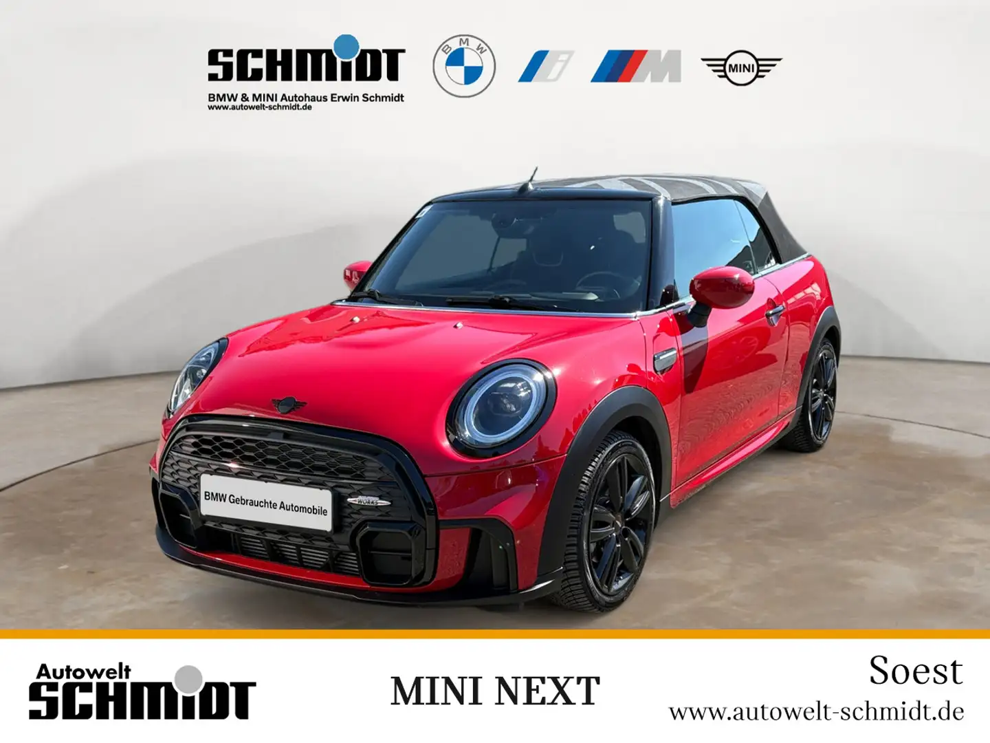 MINI One Cabrio JCW Trim + 2Jahre-NEXT-GARANTIE Rot - 1
