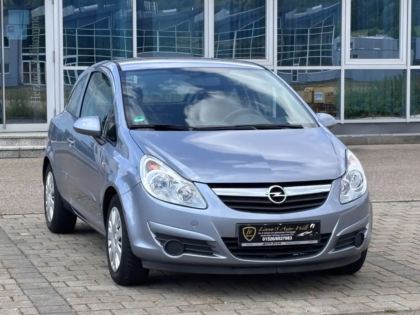 Opel Corsa D Edition Klima PDC 64Tkm Tüv/Au 07.2027 Silber - 1