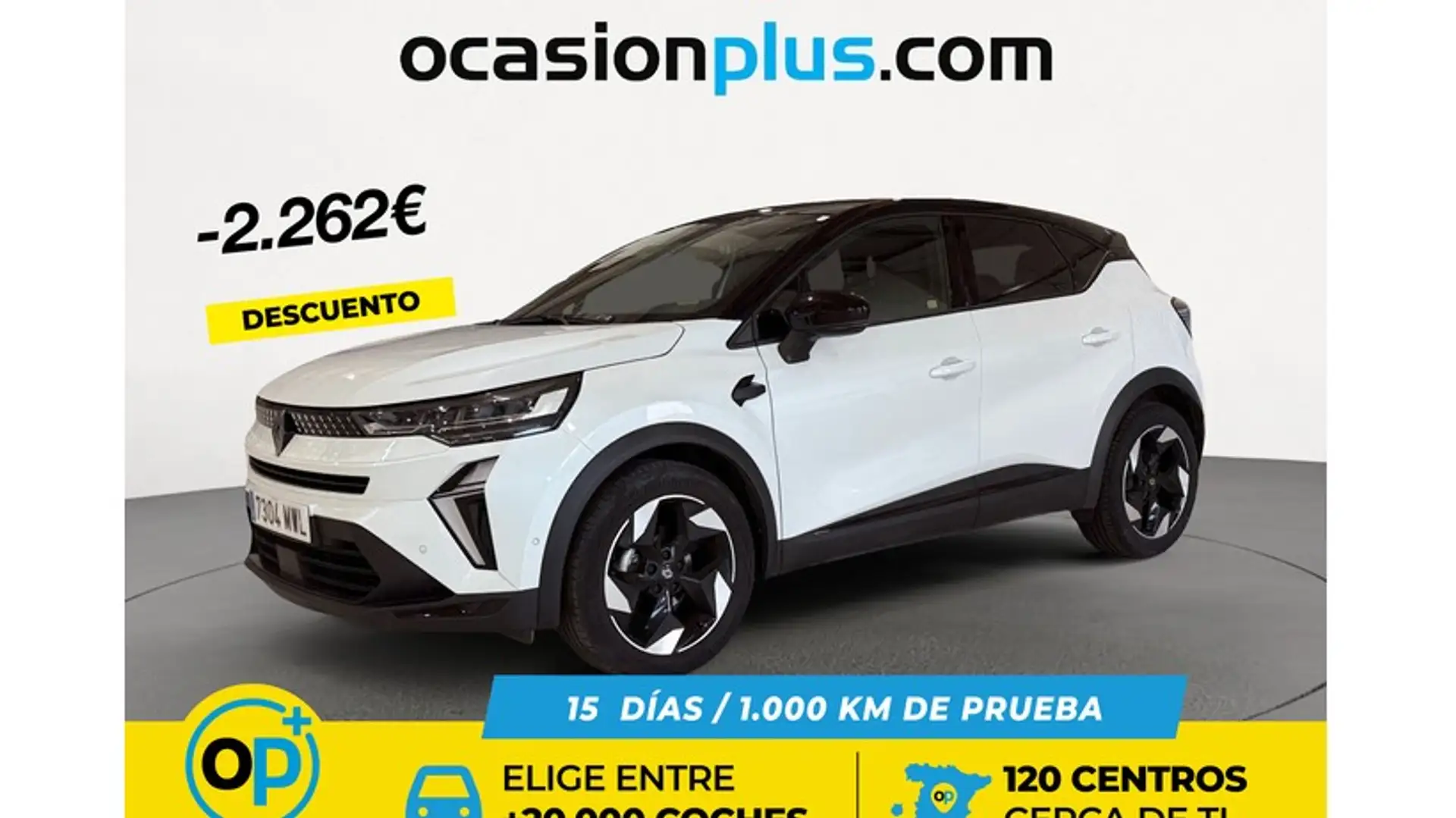 Renault Captur TCe GPF Micro Híbrido Techno 103kW Blanc - 1
