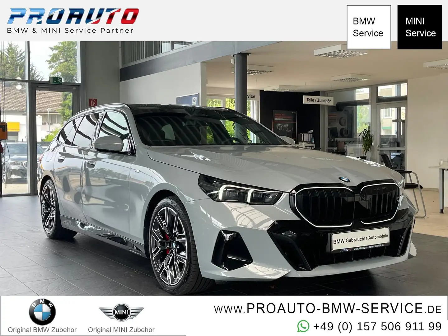 BMW 520 d Tour. xDrive M Sport Pro 360°/Pano/K.Zg/20"/ICON Gris - 1