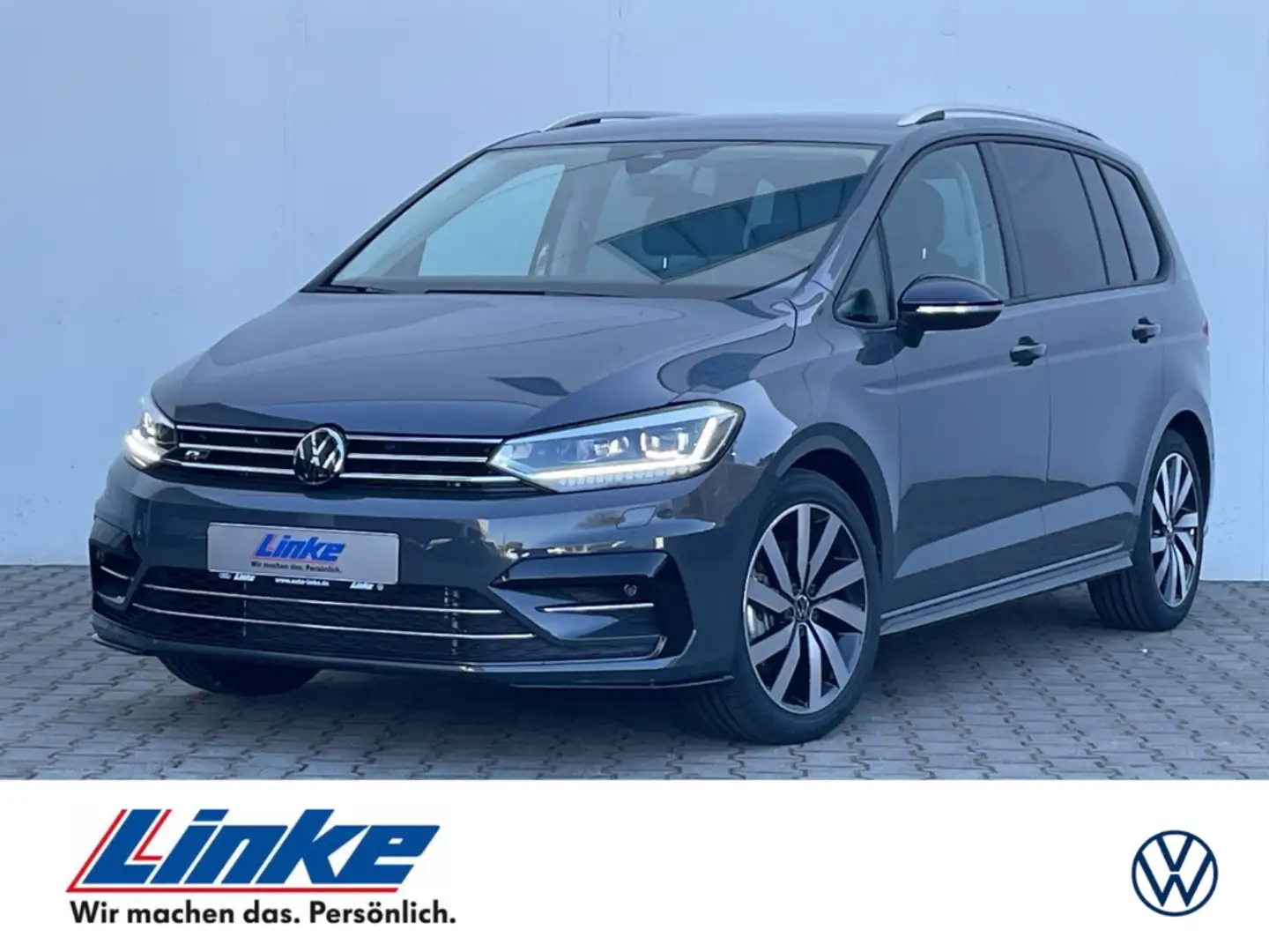 Volkswagen Touran R-Line 1.5TSI DSG AHK/Navi/LED/Kamera/ACC Grau - 1