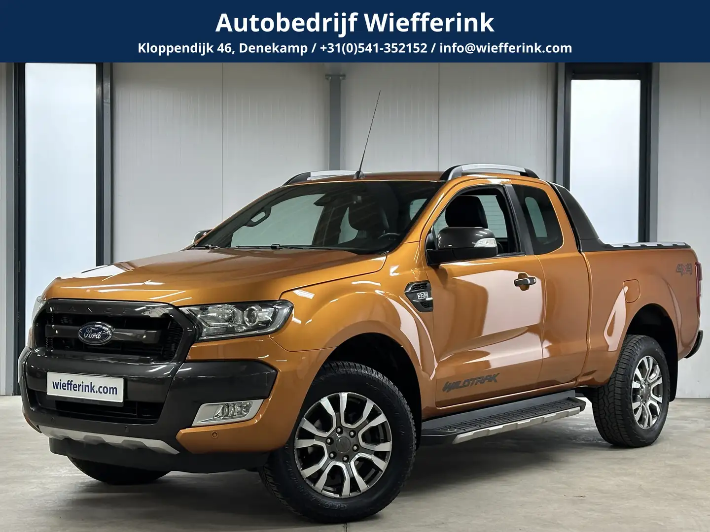Ford Ranger 3.2 TDCi Wildtrak Supercab | ACC | Stoelverwarming Oranje - 1