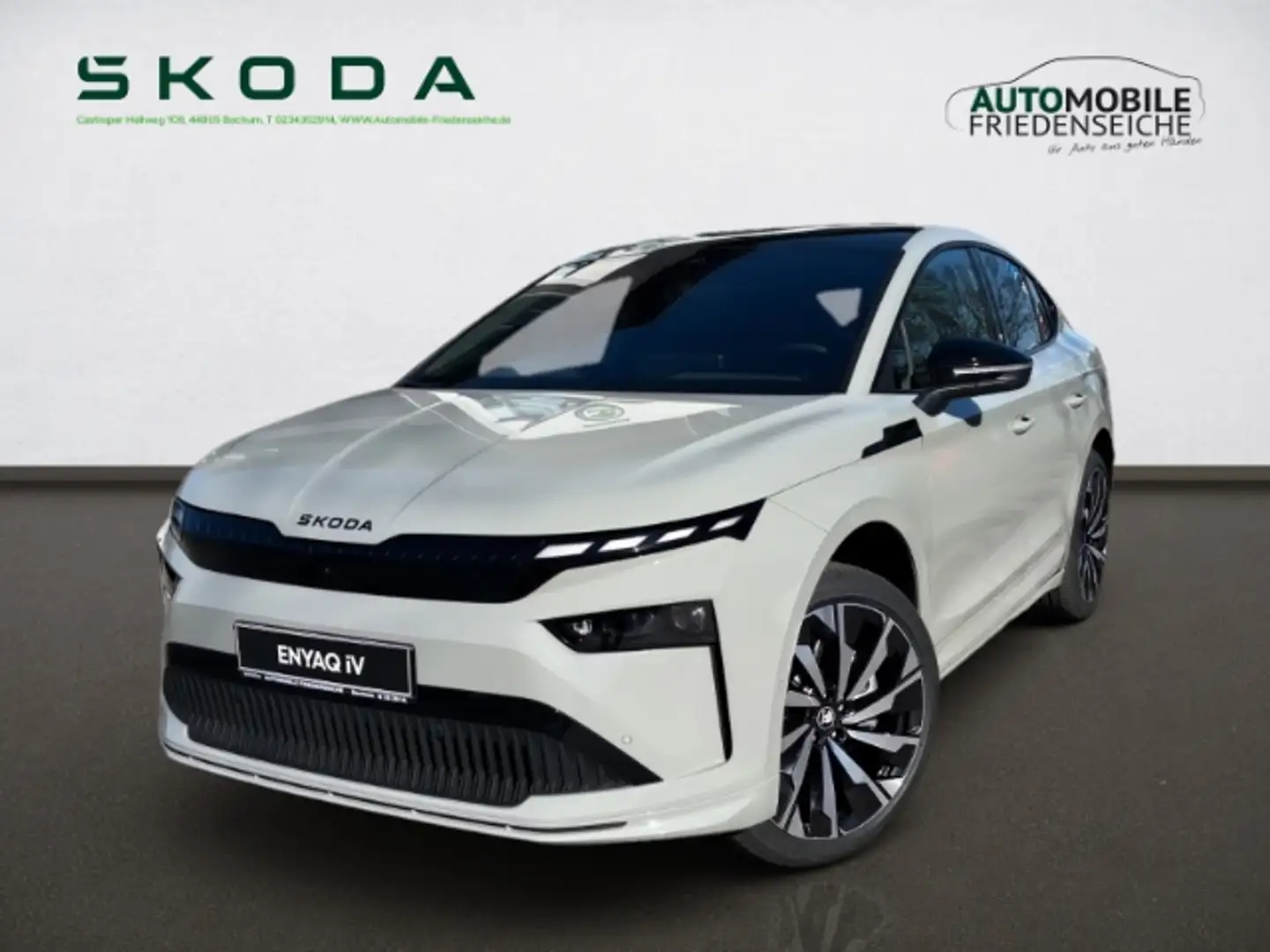 Skoda Enyaq Coupe 85 Sportline Maxx AHK 21'' MJ 2026 Gris - 1