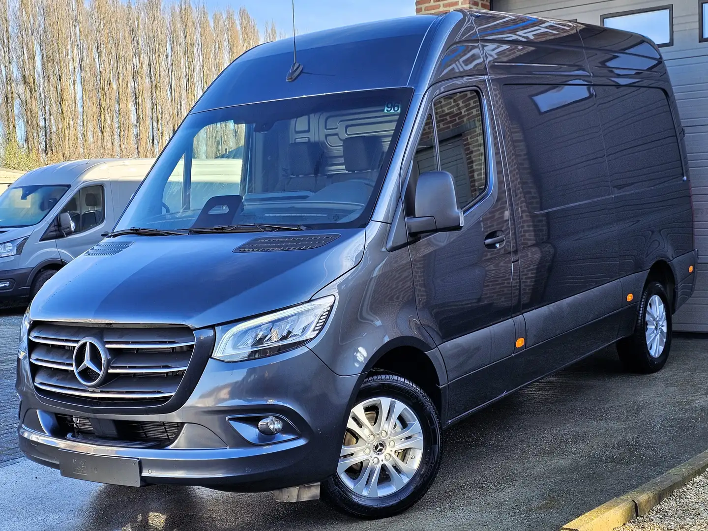 Mercedes-Benz Sprinter 319 L2H2 - 51.990EX - NIEUW 0KM FULL OPTION Gris - 1
