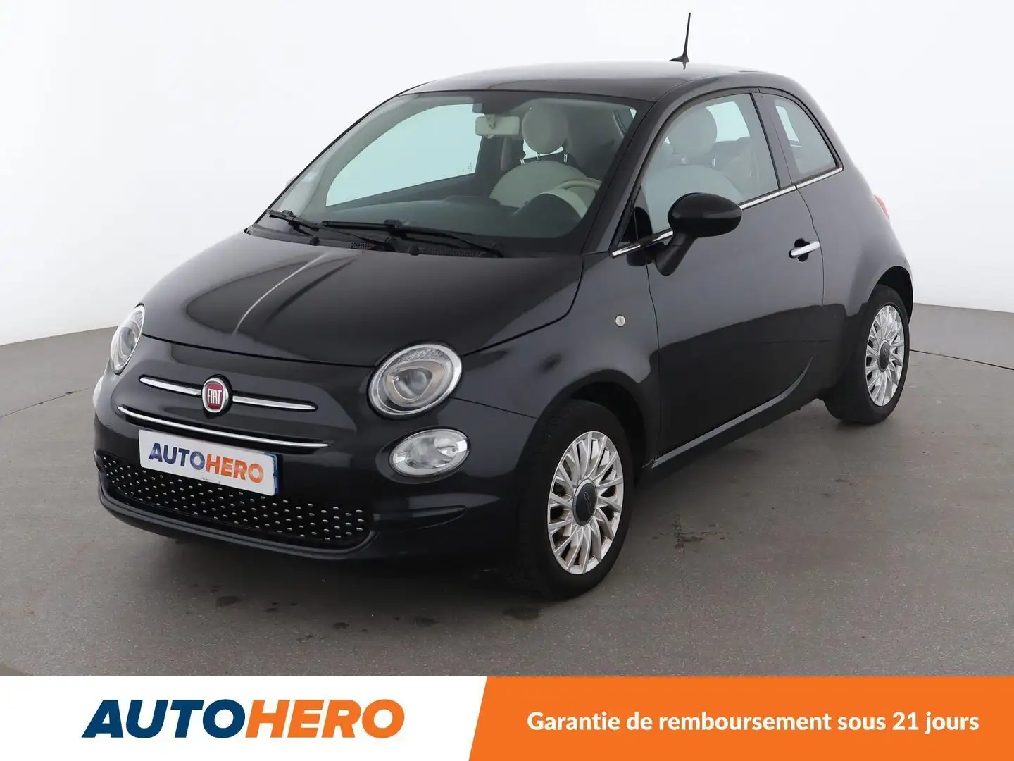 Fiat 500 1.2 Lounge Noir - 1