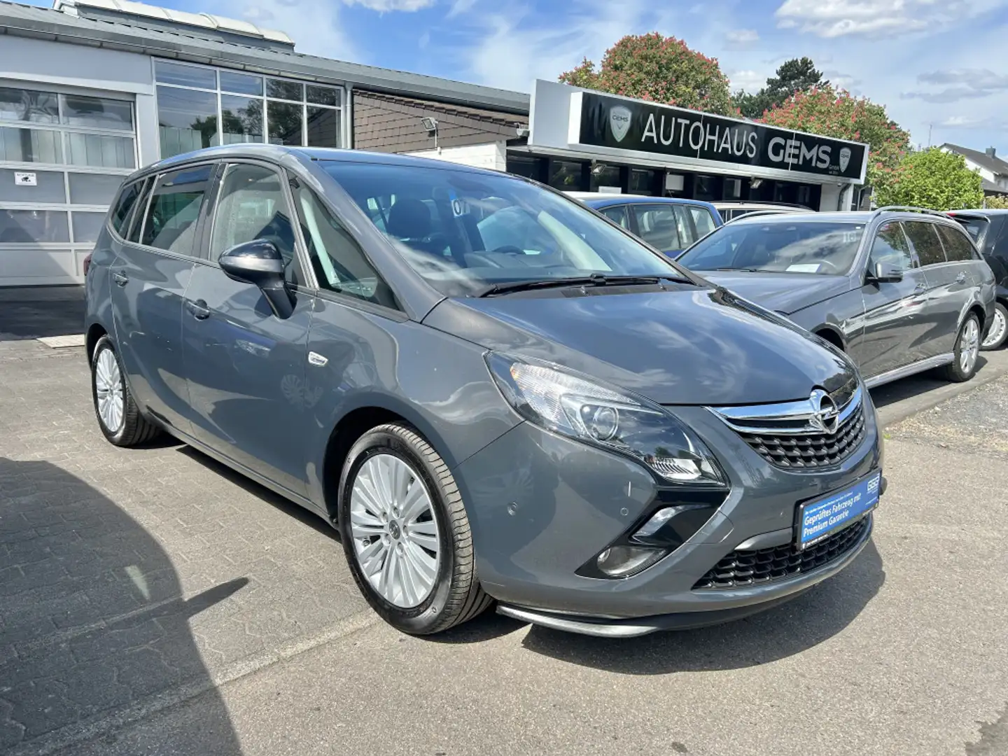 Opel Zafira Edition 7-Sitzer AHK Navi PDC R.Cam Gris - 1