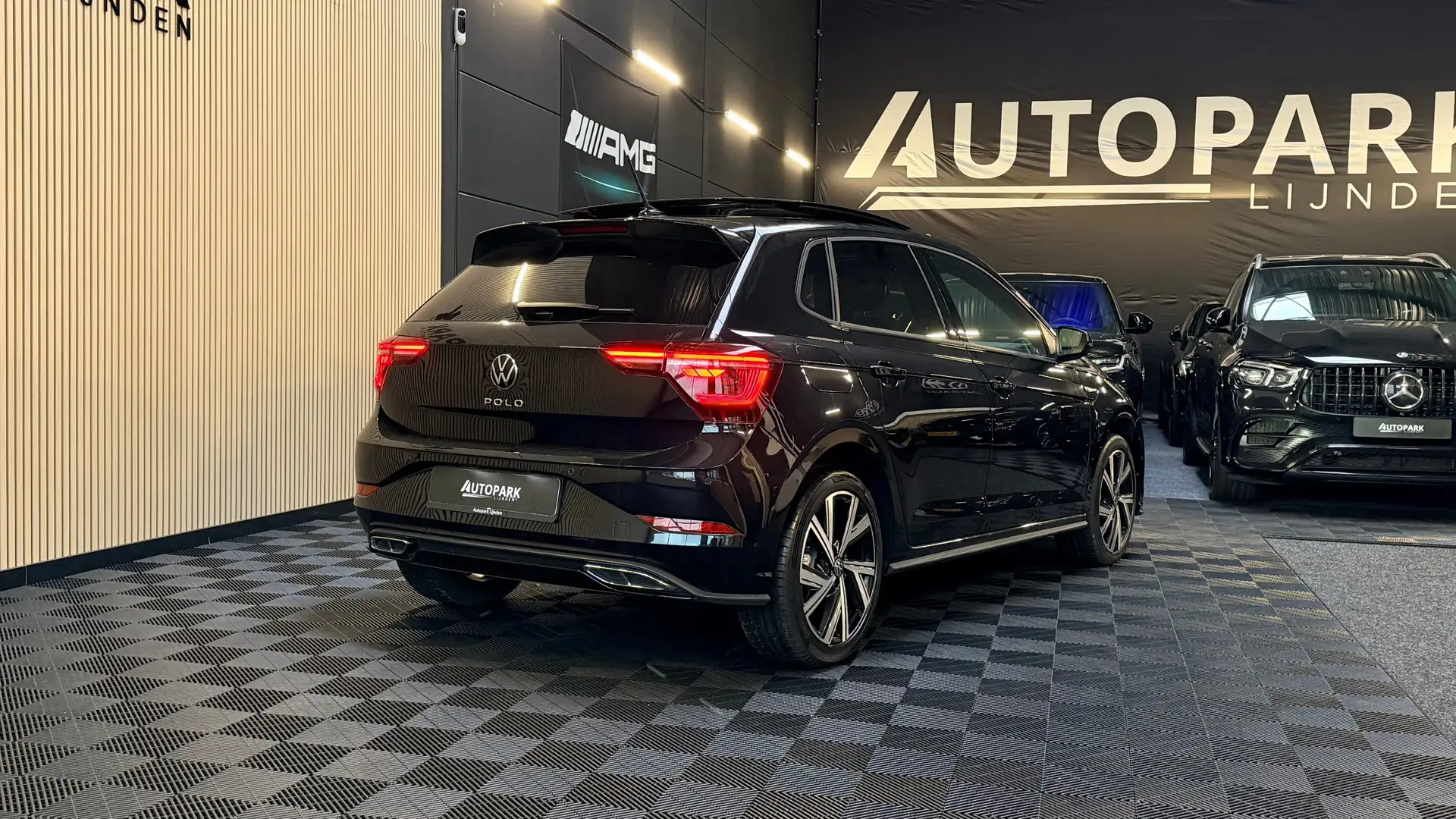 Volkswagen Polo 1.0 TSI 3x R-Line PANO/IQ LIGHTS/KEYLESS/VIRTUAL/C Noir - 2