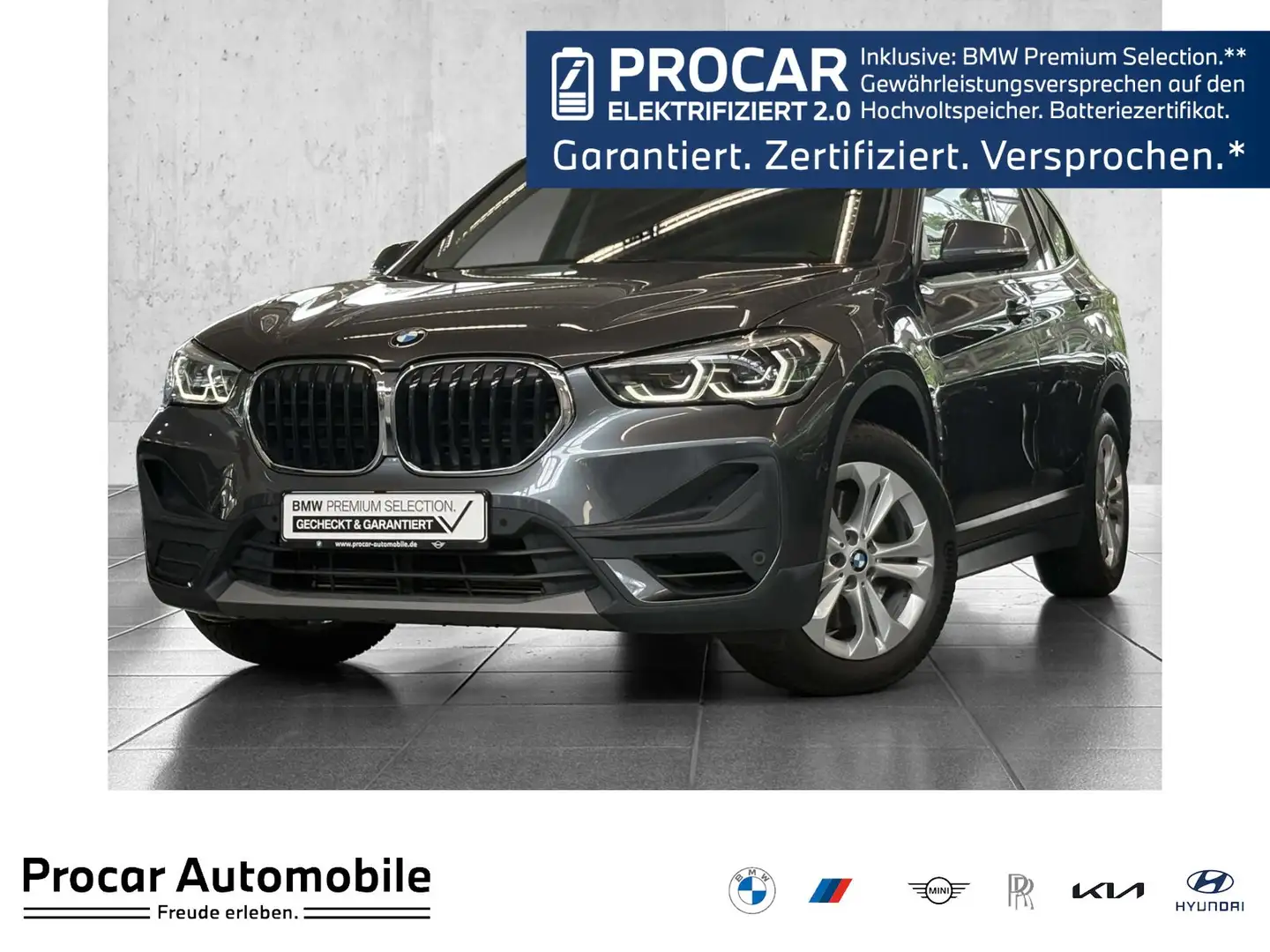 BMW X1 xDrive25e Advantage DA+ ACC PA Shz AHK Navi Сірий - 1