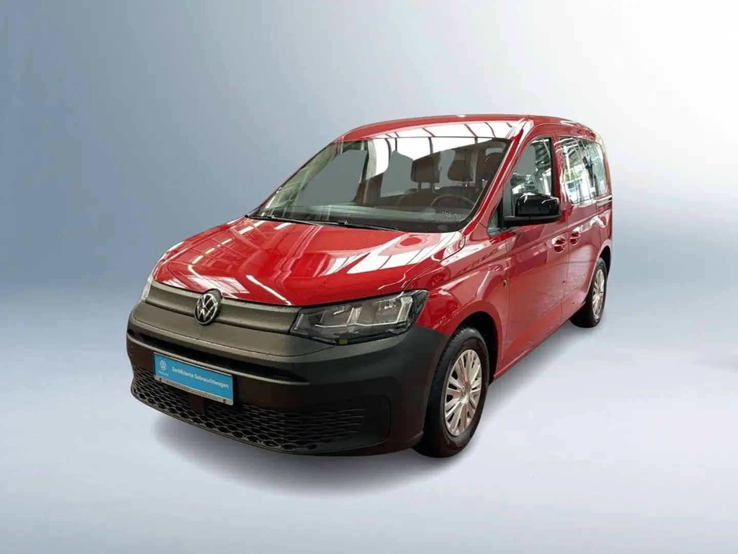 Volkswagen Caddy 2.0 TDI Kombi Klima AHK starr Rot - 2