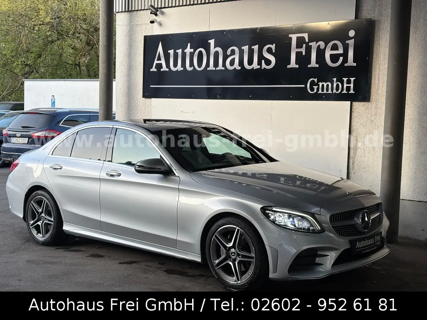 Mercedes-Benz C 180 CGI LIMOUSINE*2x AMG*SCHIEBEDACH*KAMERA*9G Argent - 1