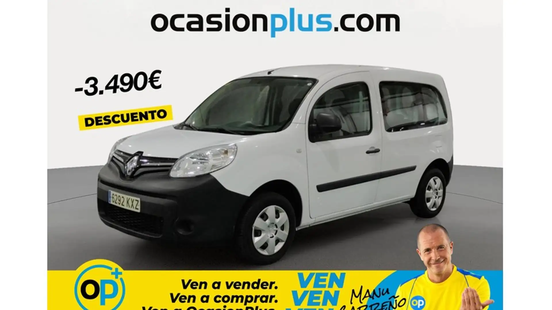 Renault Kangoo Combi 1.5dCi En. Profesional N1 55kW Blanco - 1