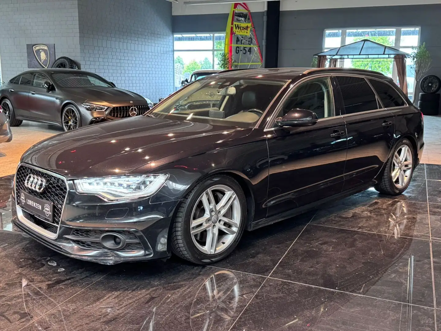 Audi A6 Avant 3.0TDI quattro S-Line ACC MMI LED Leder Noir - 1