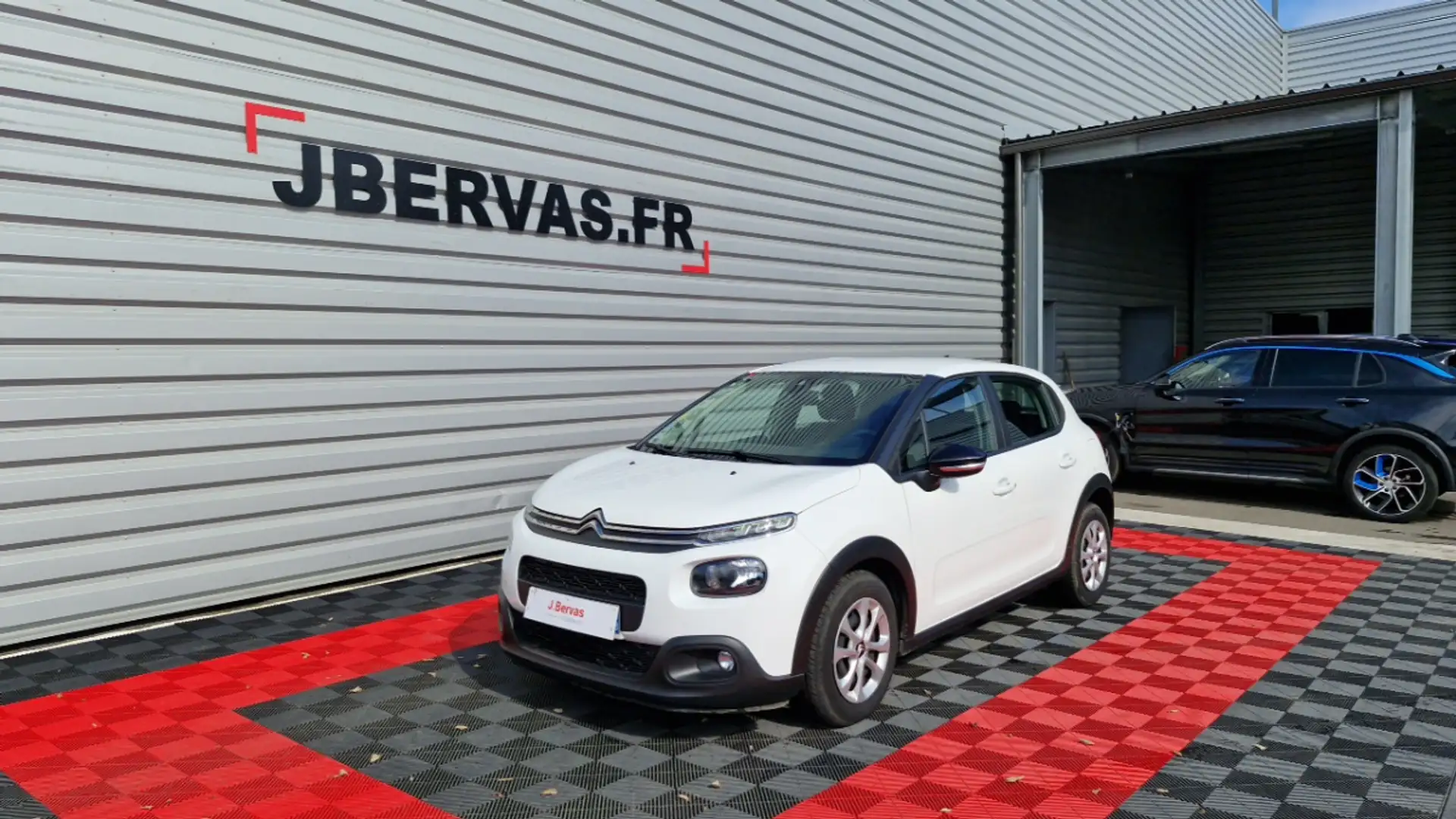 Citroen C3 BlueHDi 100 S&amp;S BVM Feel Business Blanc - 1