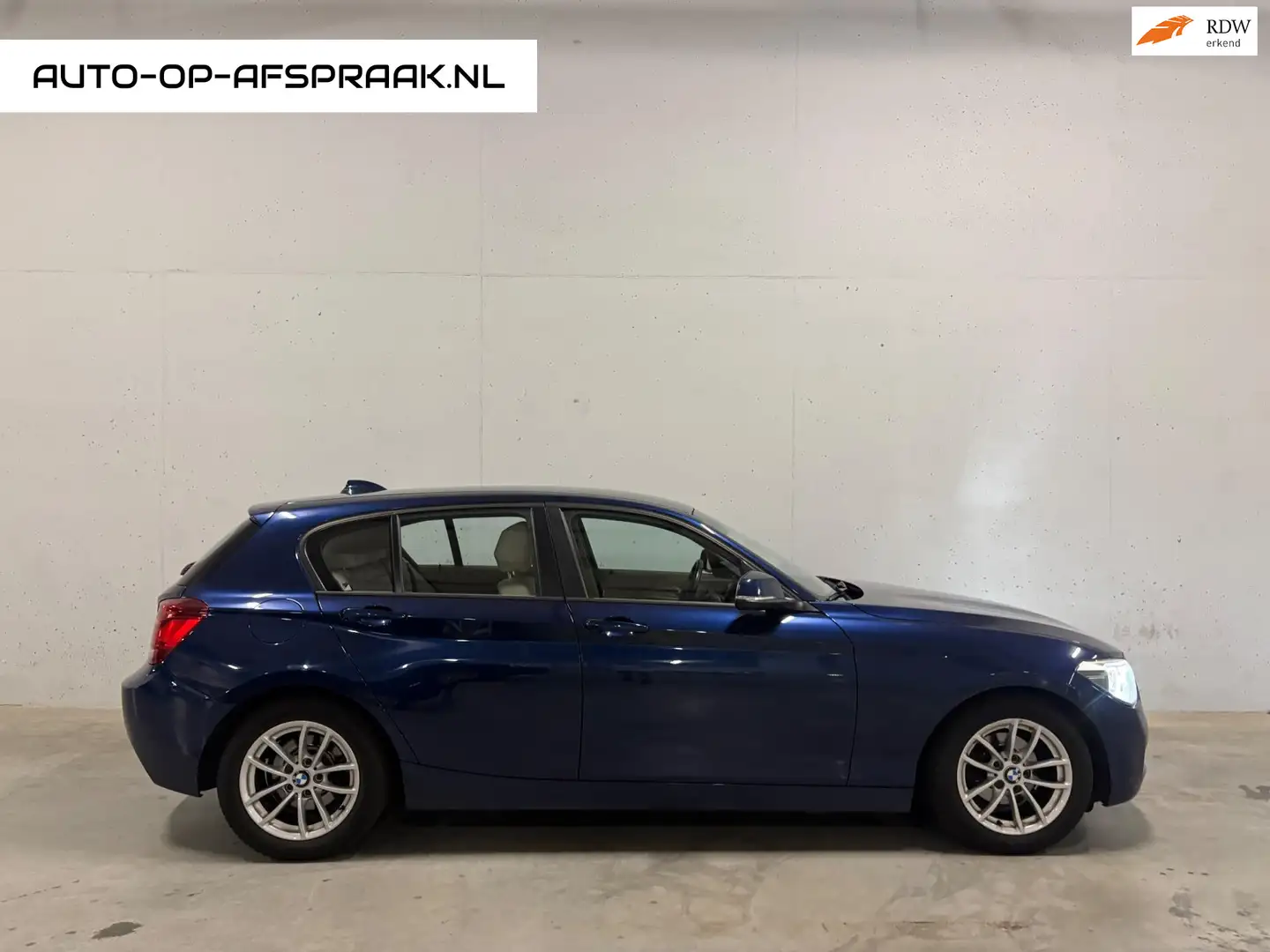 BMW 116 1-serie 116i EDE High Executive Leer Navi Stoelver Azul - 1