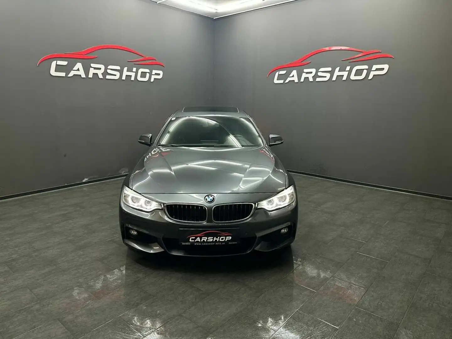 BMW 420 d xDrive M Sport Schiebedach Gris - 1