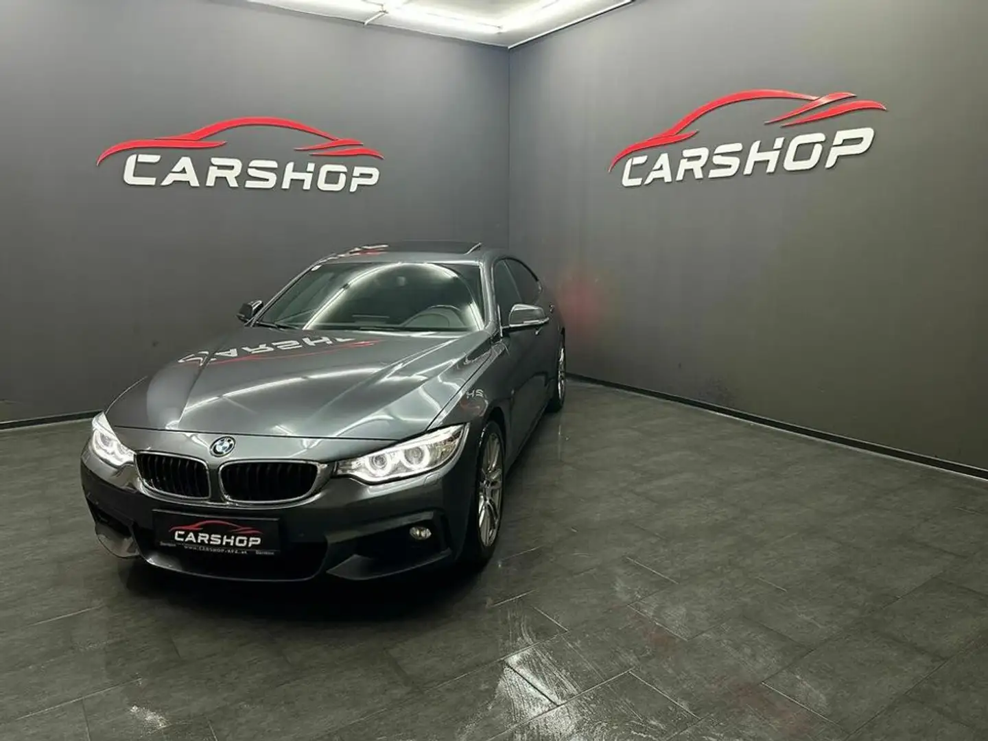 BMW 420 d xDrive M Sport Schiebedach Gris - 2