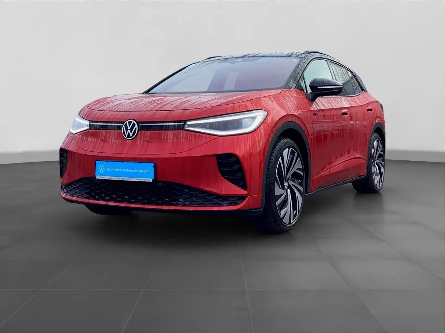 Volkswagen ID.4 GTX 4M LM21 AHK PANO WÄRMEPUMPE Rot - 2