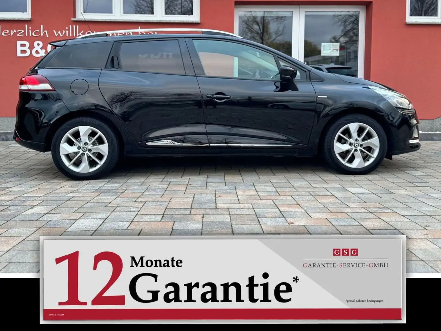 Renault Clio IV Grandtour Energy"Limited"Garantie*AHK*Navi*DAB Schwarz - 2