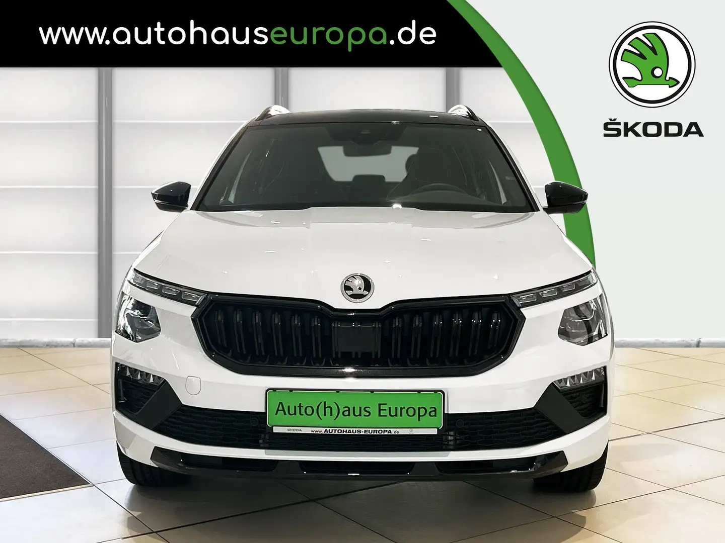 Skoda Kamiq 1.5 TSI DSG Monte Carlo AHK KAM PC SHZ Weiß - 2