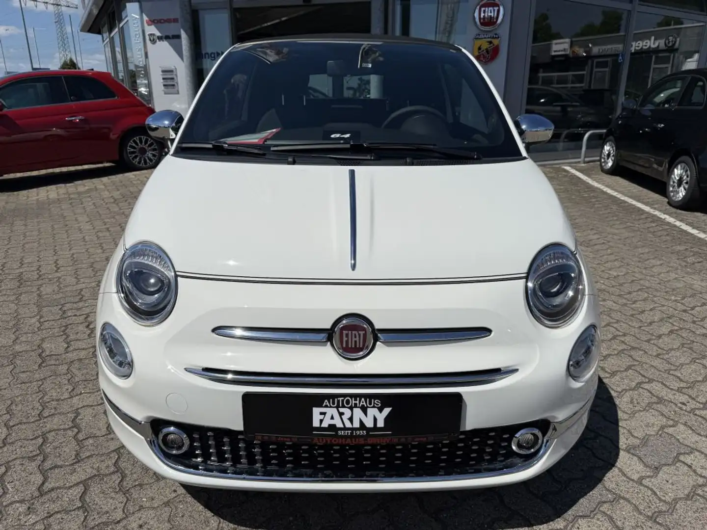 Fiat 500 C 1.0 GSE Hybrid Dolcevita Weiß - 2