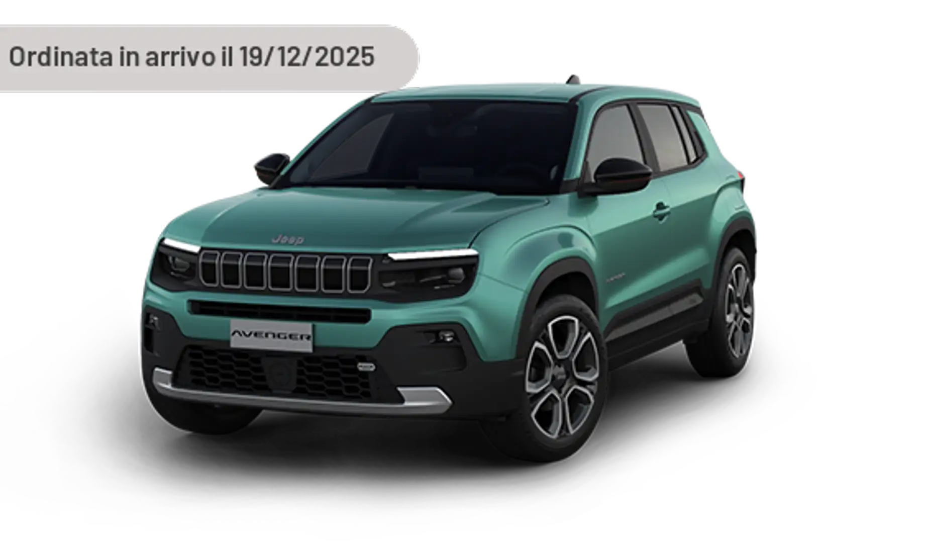 Jeep Avenger 1.2 Turbo 100 CV Longitude Stříbrná - 2
