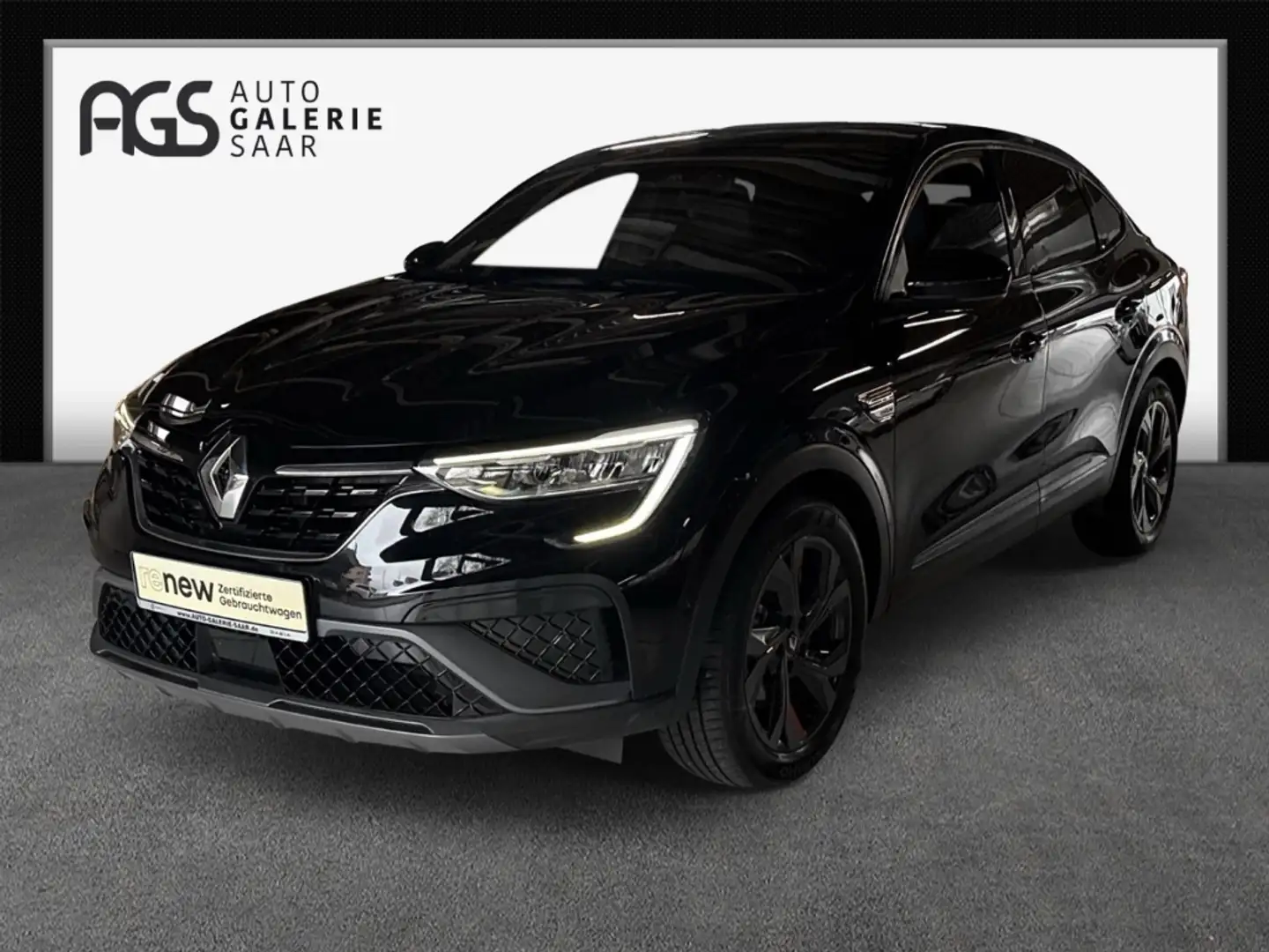 Renault Arkana R.S. Line Navi LED ACC Apple CarPlay+Klimaautom..N Schwarz - 1