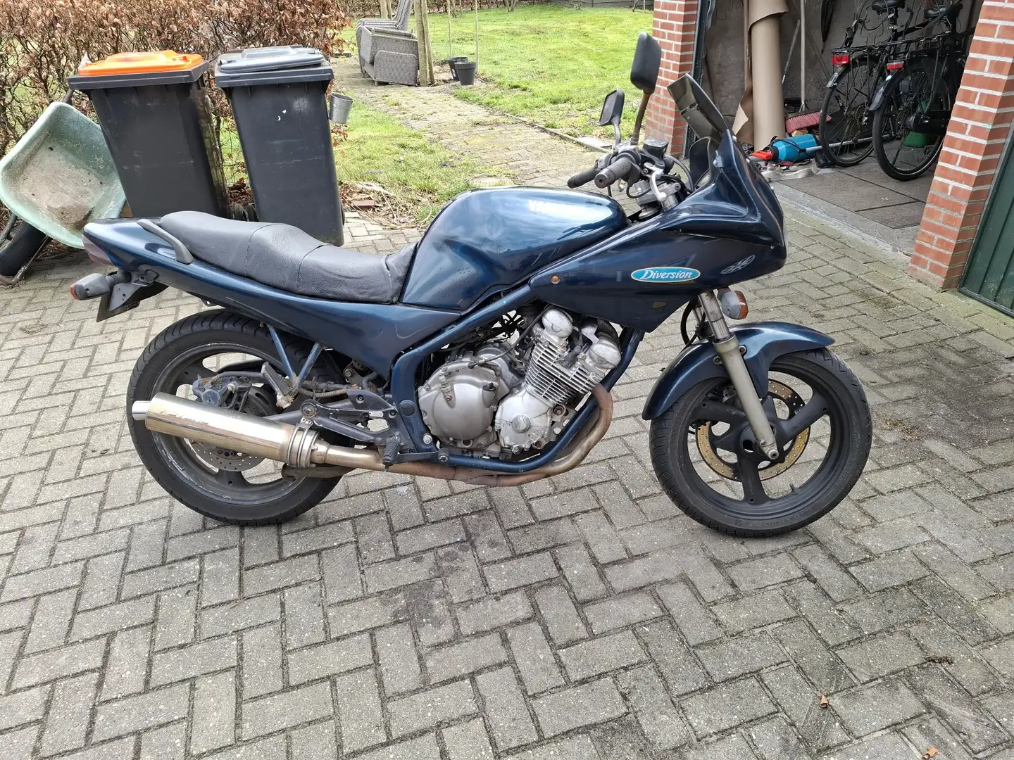 Yamaha XJ 600 s Zelená - 1