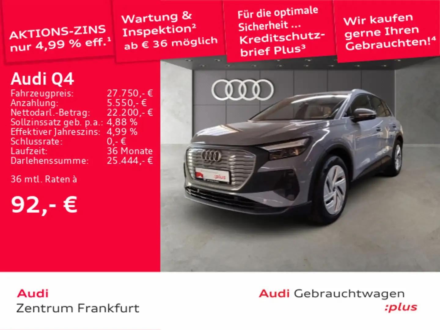 Audi 40 e-tron LED Navi DAB VC Tempomat PDC Sitzhe Серый - 1