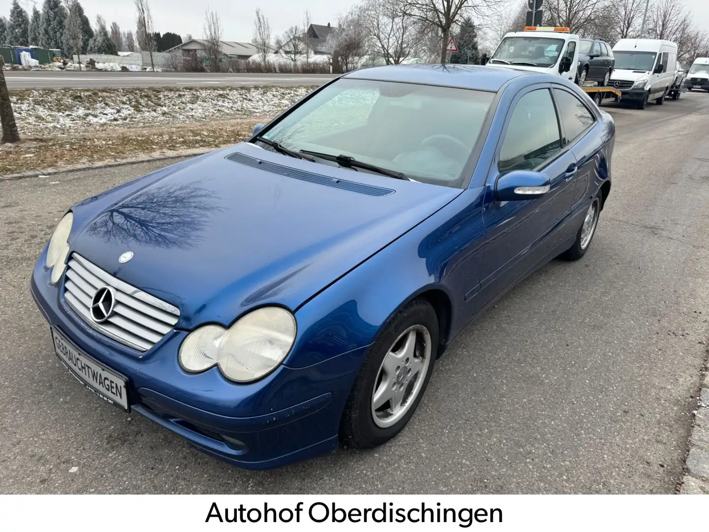 Mercedes-Benz C 180 Kompressor/Automatik Blauw - 1