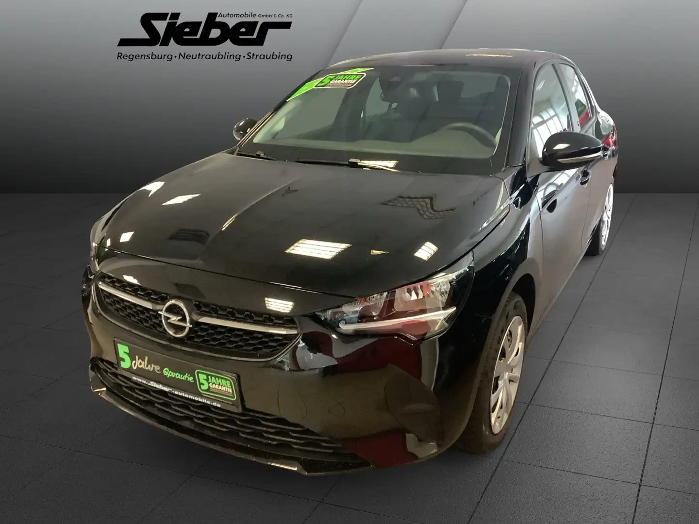 Opel Corsa-e Edition *Parksensoren*Sitzheizung*Klima* Schwarz - 2