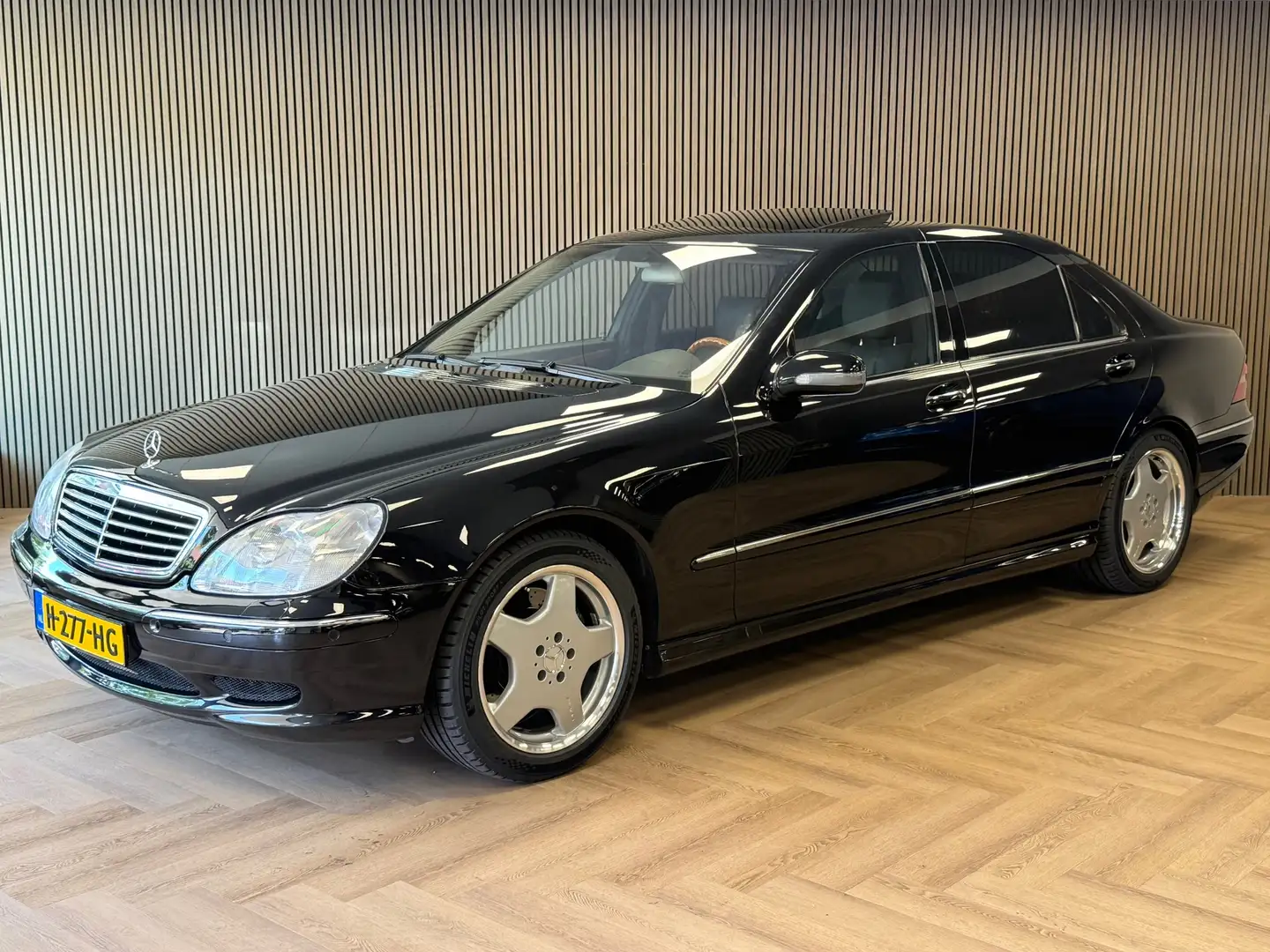 Mercedes-Benz S 55 AMG Lang AUT. VOL OPTIES! SCHUIFDAK LEDER MEMORY CAMER Zwart - 1