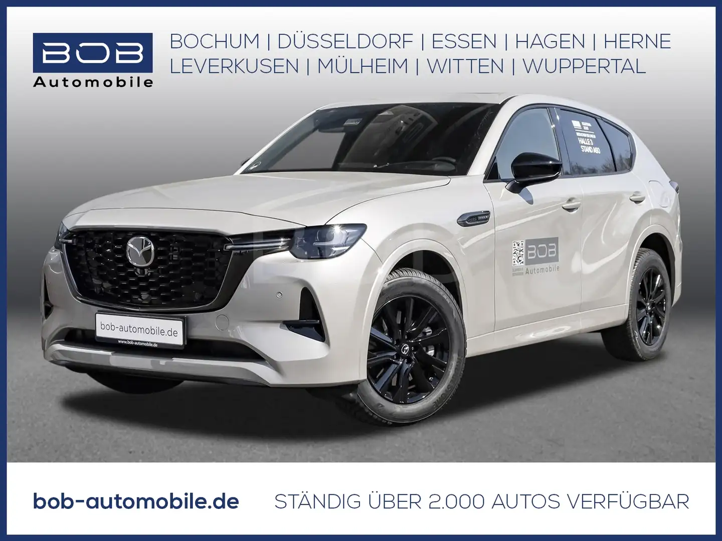 Mazda CX-60 MY2025 2.5L e-SKYACTIV PHEV 8AT AWD Homura Plus 8- Silber - 1