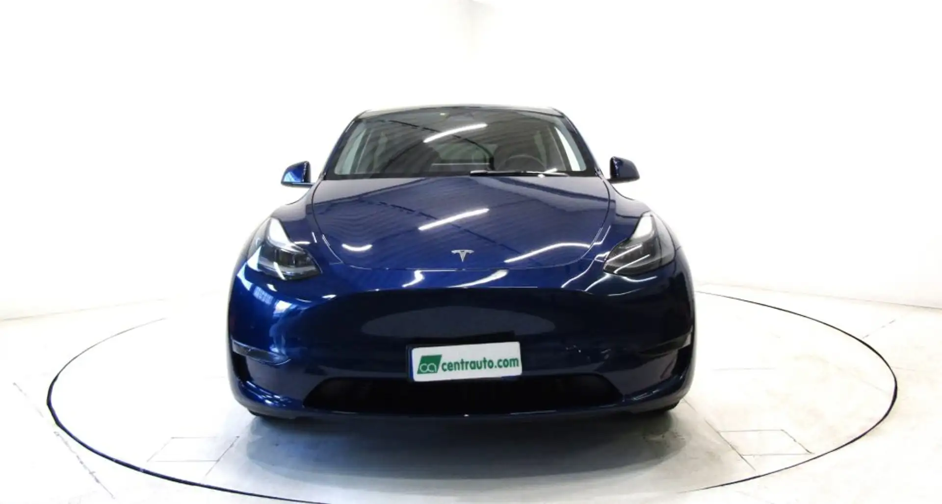 Tesla Model Y Long Range Dual Motor AWD * PELLE * Blau - 2