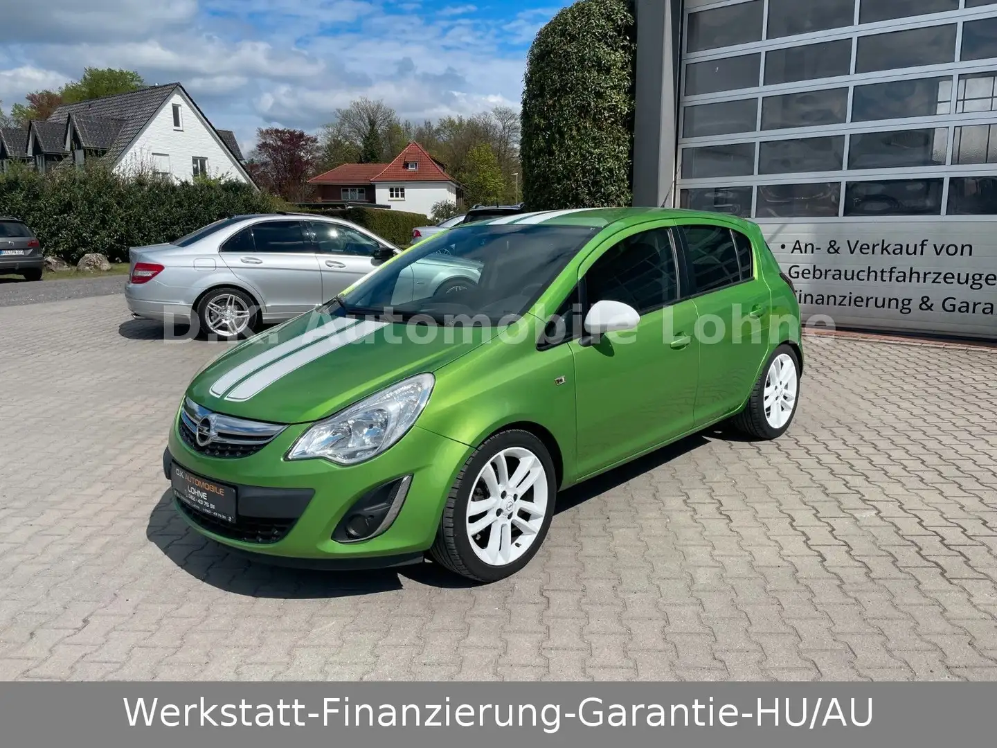 Opel Corsa D Color Edition 1.4 KLIMA*SCHECKHEFT*TOP* Groen - 2