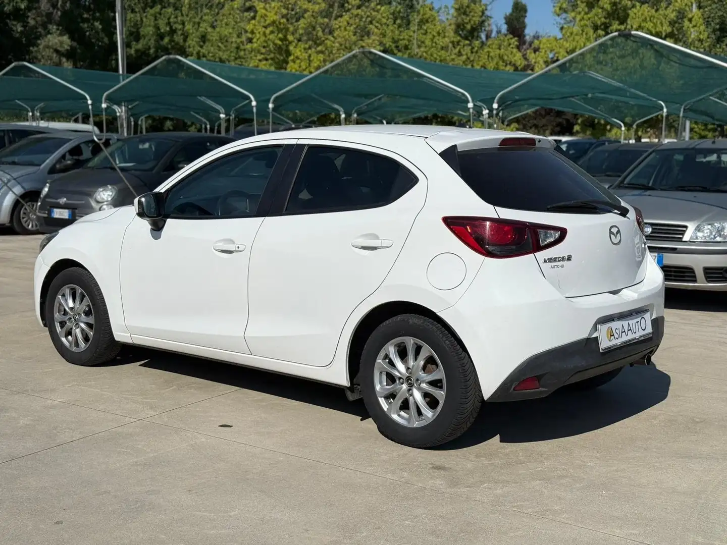 Mazda 2 1.5d DIESEL 105cv euro 6 UNICO-PR Bianco - 2