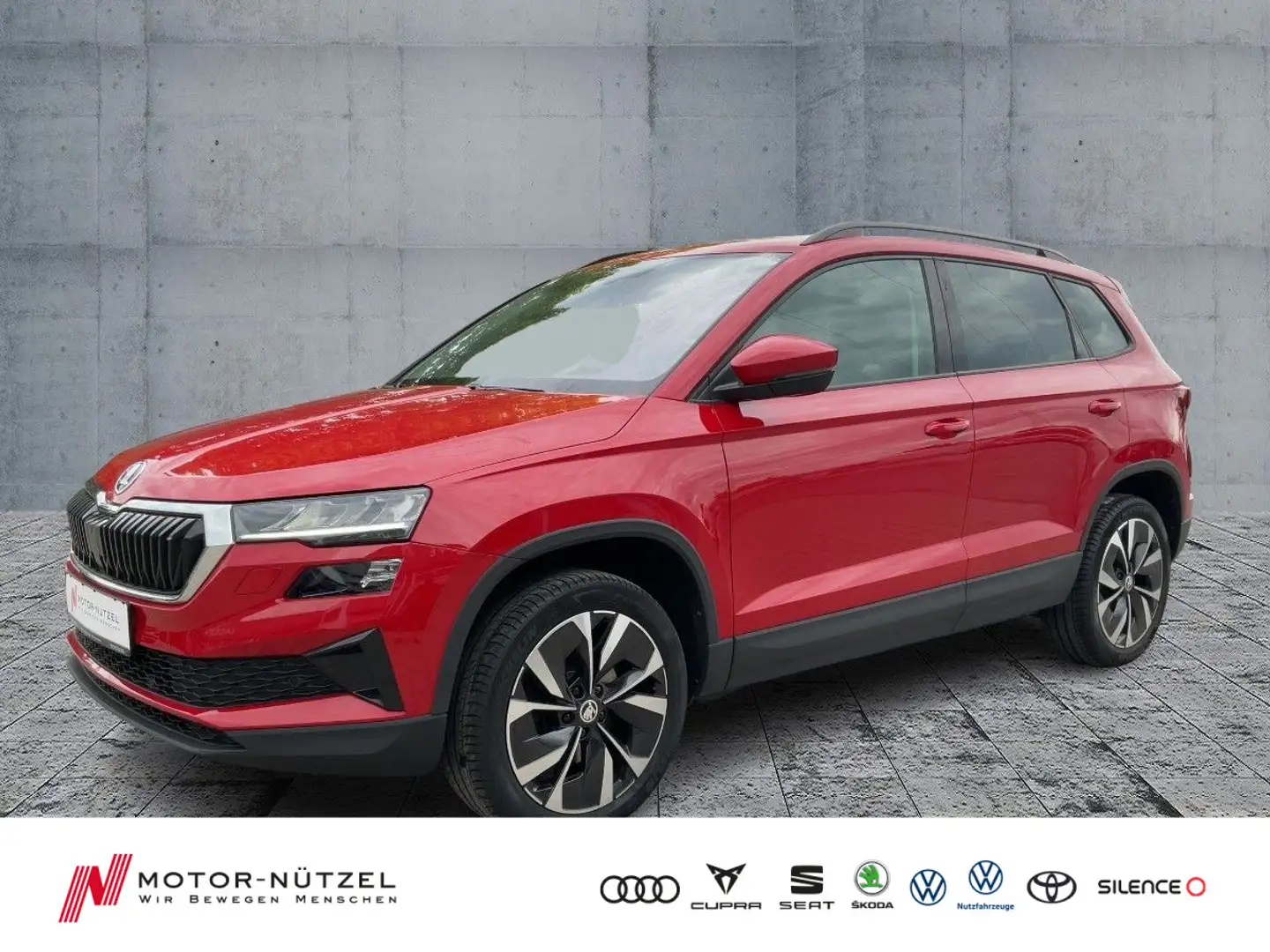 Skoda Karoq 1.5 TSI STYLE LED+NAV+APP+GRA+SHZ+RFK+PANO Piros - 1